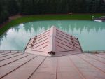 медная кровля под черепицу