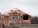 монтаж стропильных систем для медной кровли