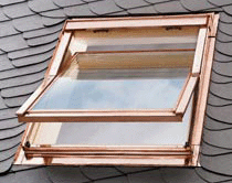 Мансардные окна Velux (Велюкс) для медной кровли